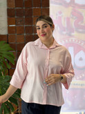 شومیز پری استین کیمونو