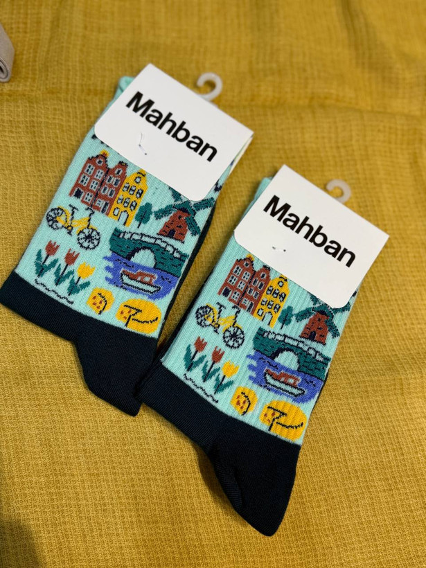 جوراب طرح گاردن برند Mahban